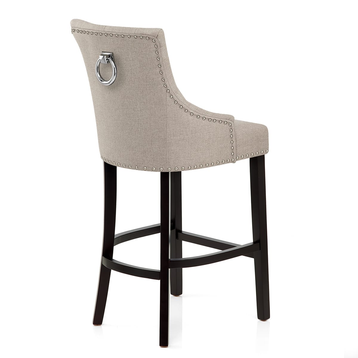 Stoffbarhocker - Ascot Braungrau