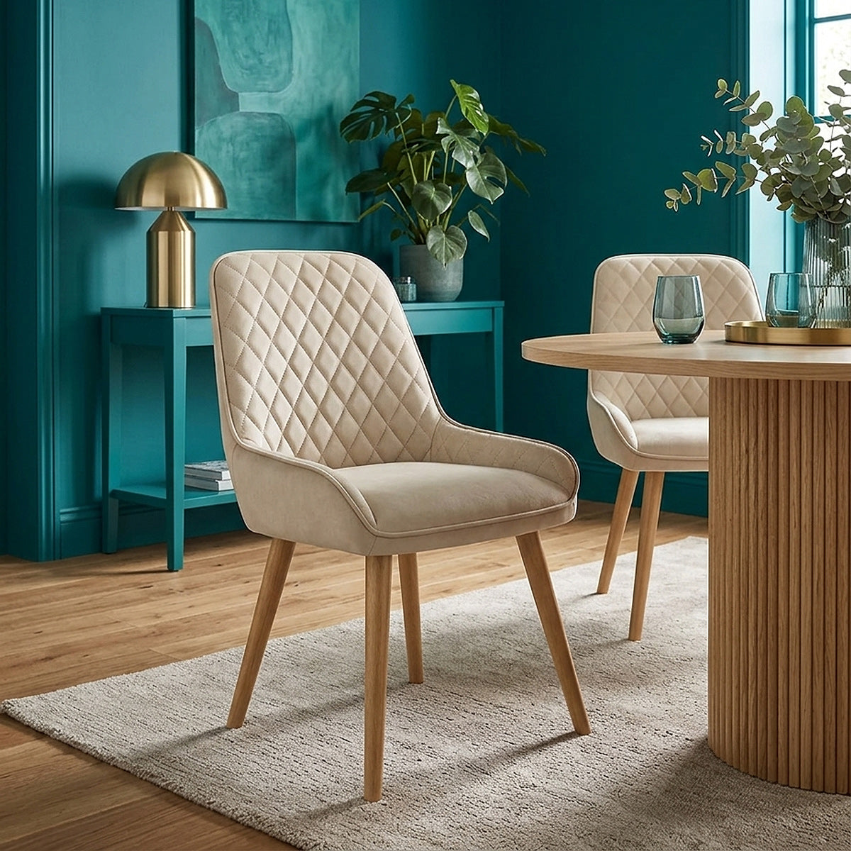 Esszimmerstuhl Holz - Azure Beige