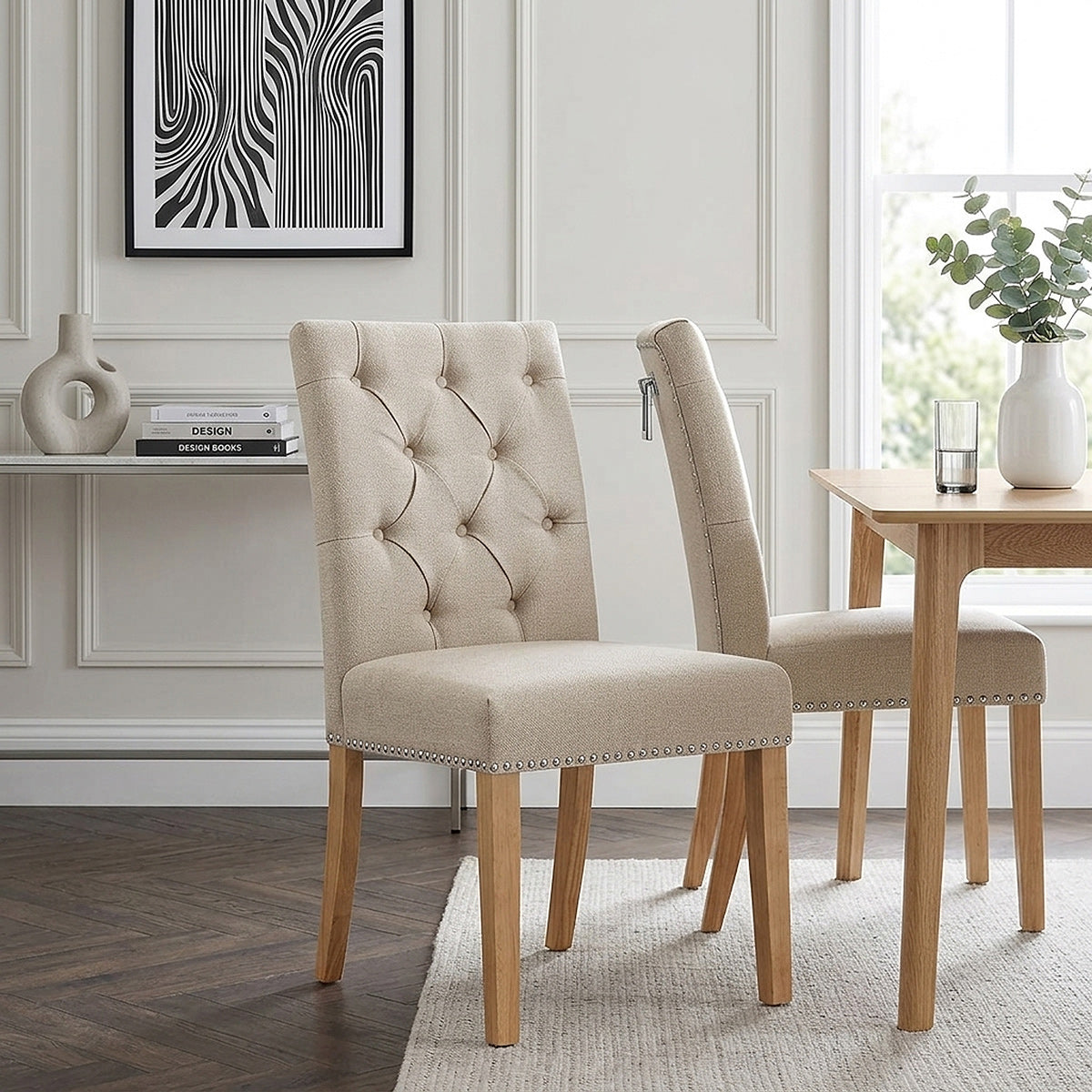 Esszimmerstuhl Stoff - Barrington Beige