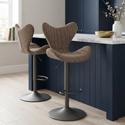 Stoff Barhocker - BB Swivel Braun