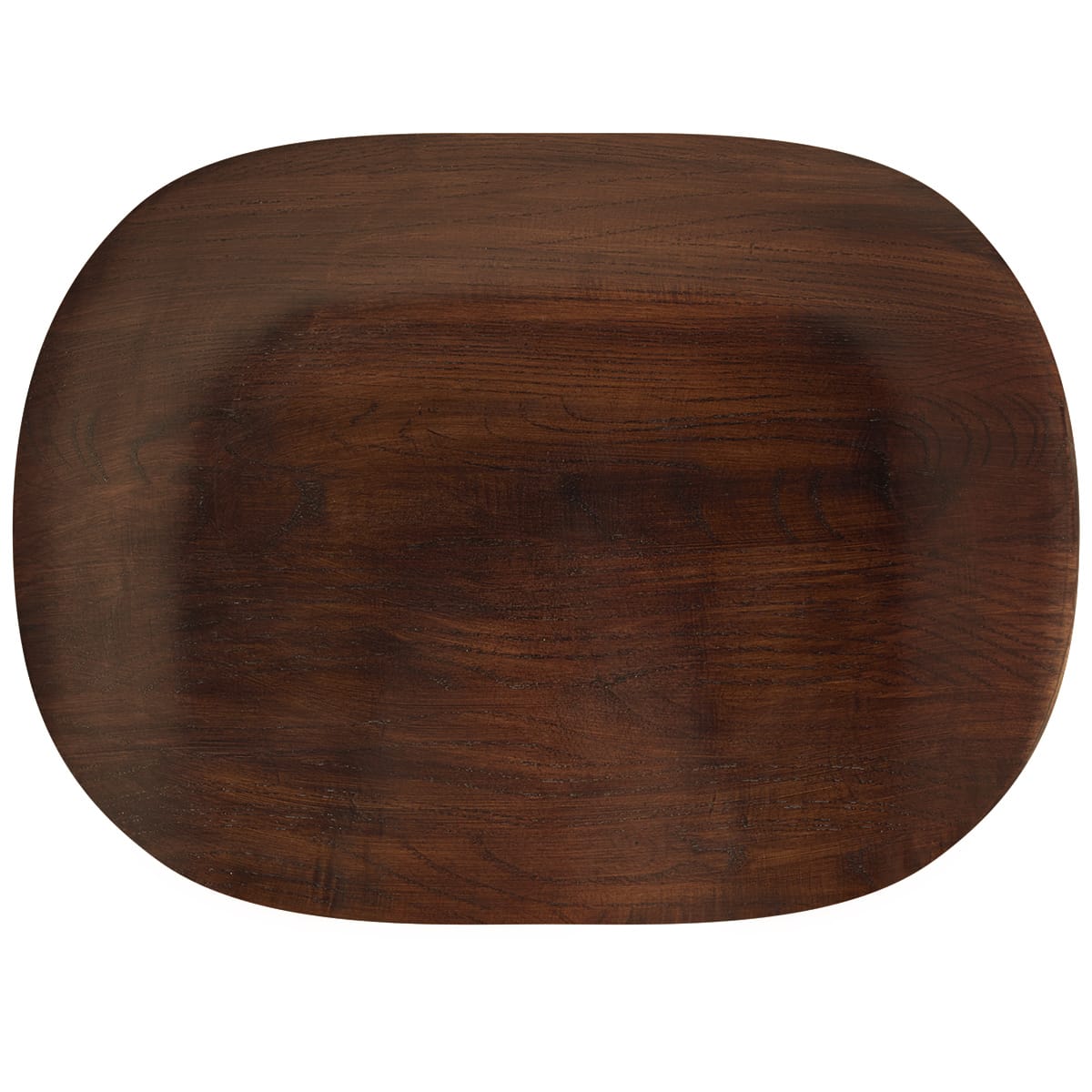 Sgabello Legno Scuro - Bloc Legno