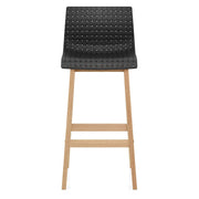 Barhocker Eiche - Bondi Schwarz