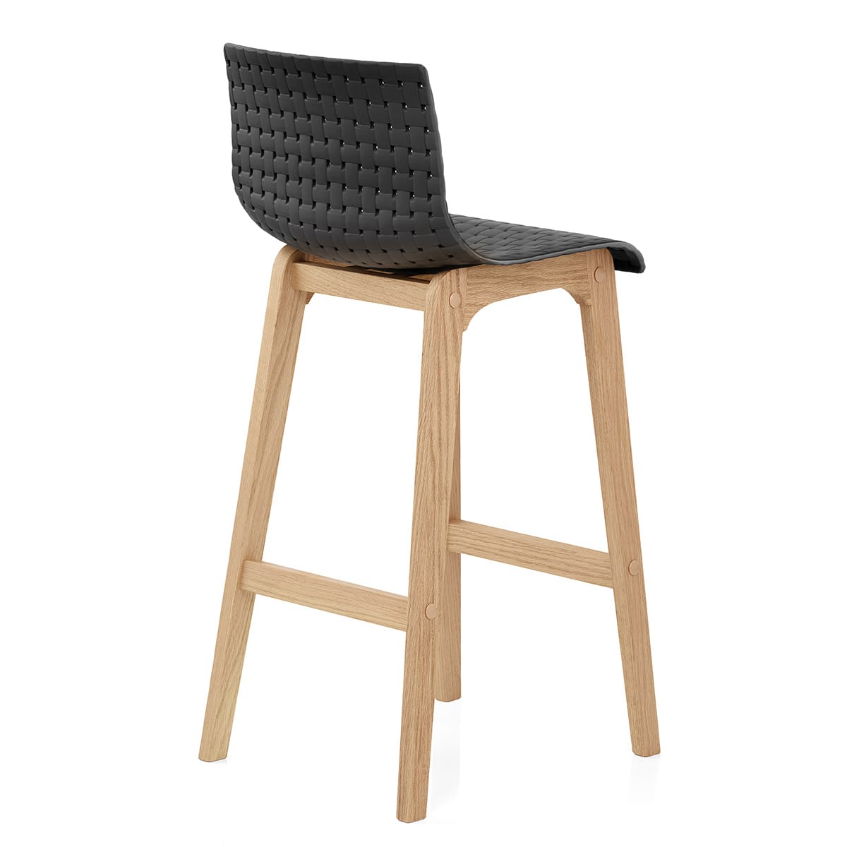Barhocker Eiche - Bondi Schwarz