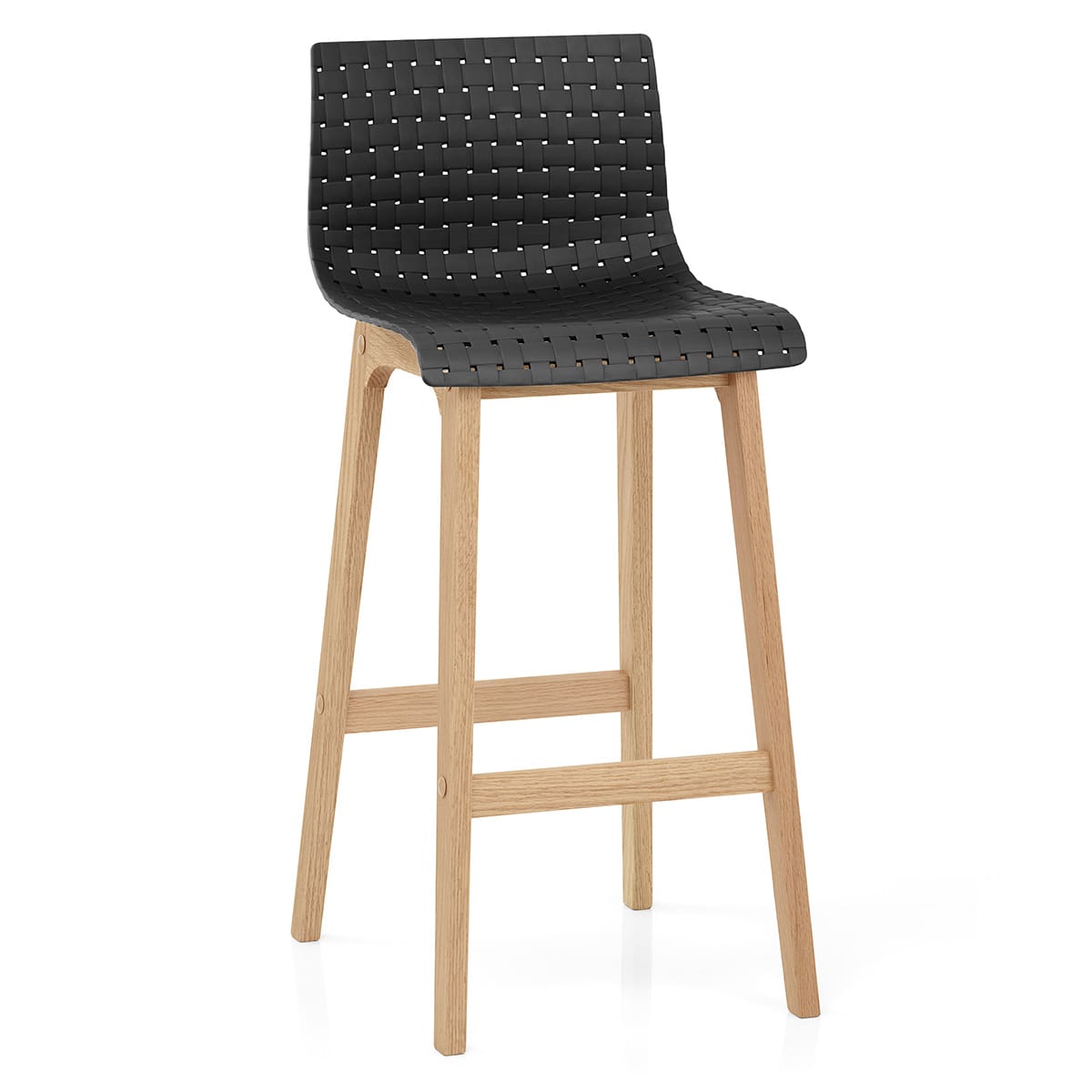 Barhocker Eiche - Bondi Schwarz
