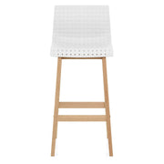 Barhocker Eiche - Bondi Weiß