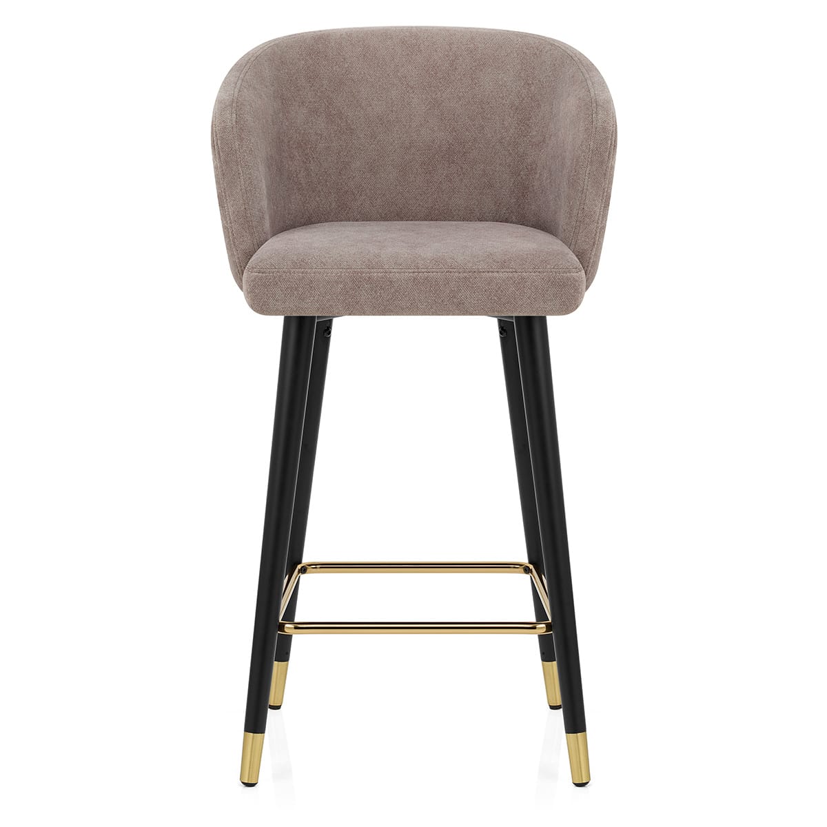 Barhocker Stoff - Boston Braungrau