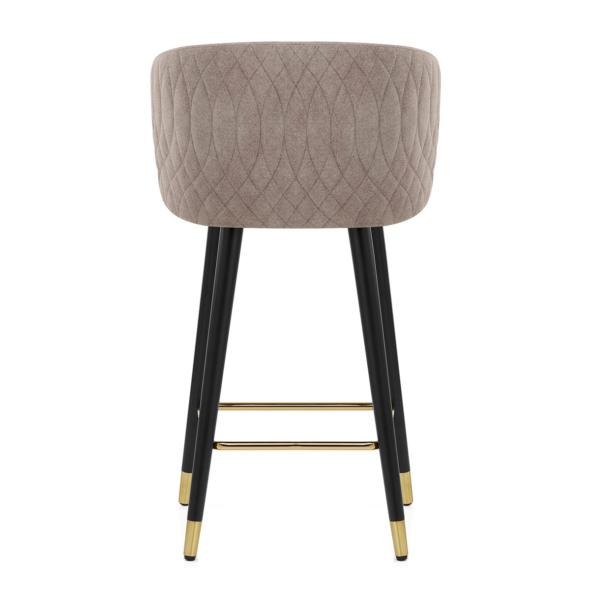 Barhocker Stoff - Boston Braungrau