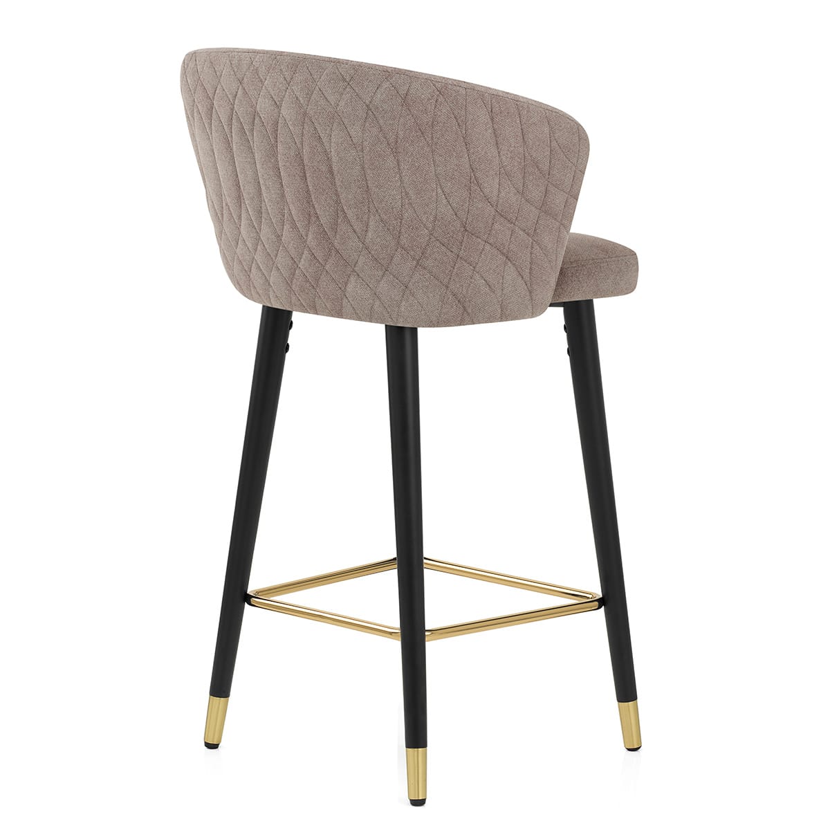 Barhocker Stoff - Boston Braungrau