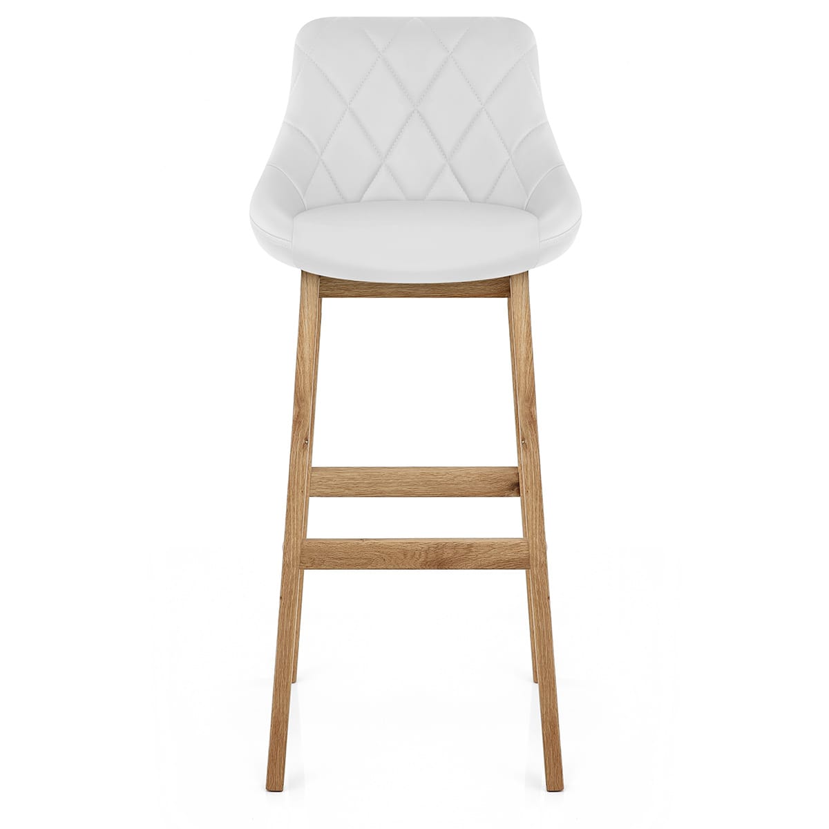 Sgabello Ecopelle - Breeze Bianco