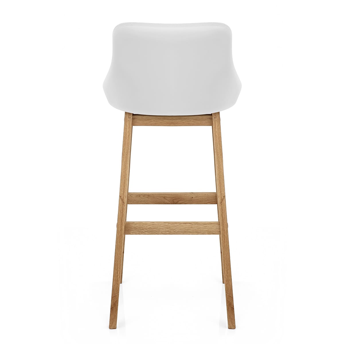 Sgabello Ecopelle - Breeze Bianco