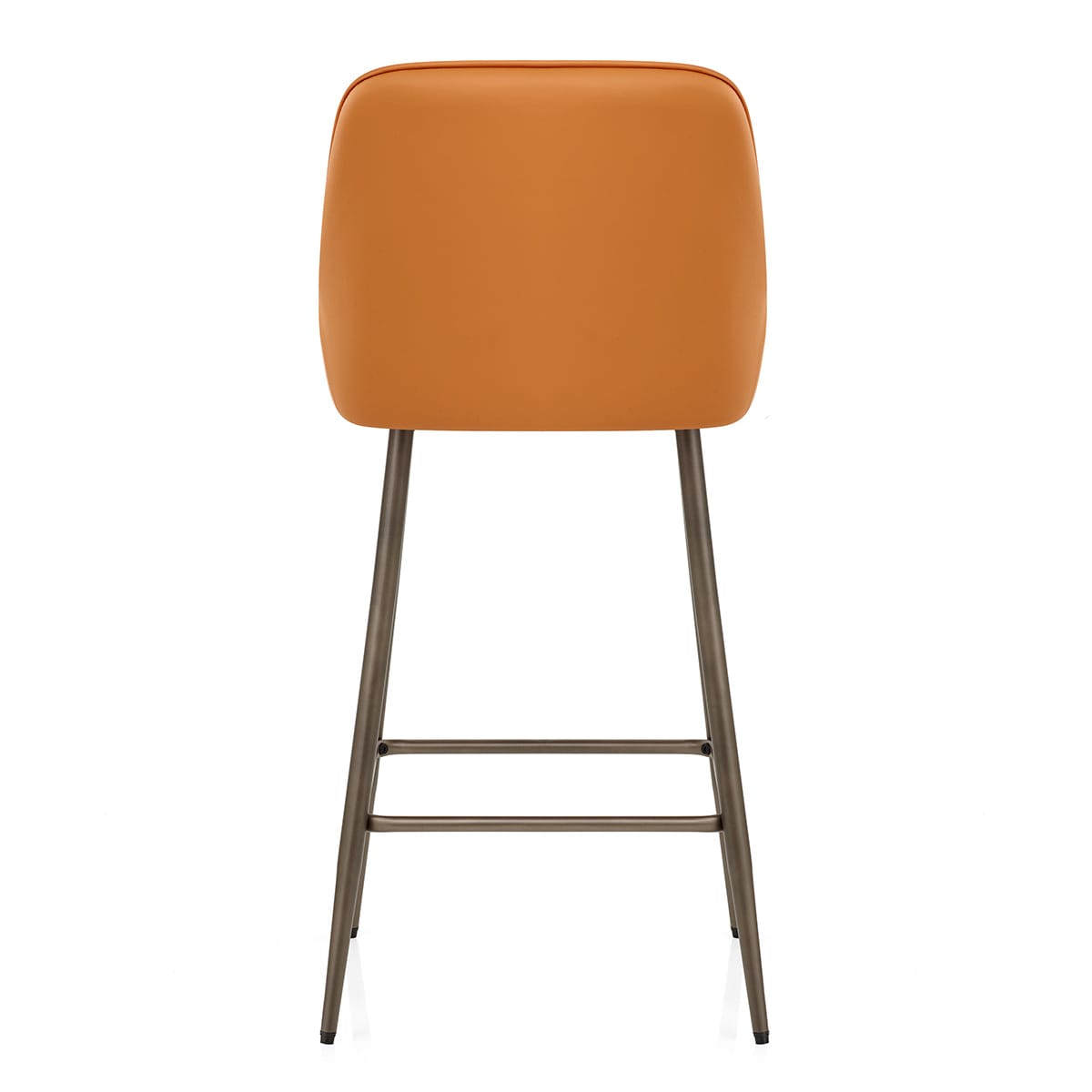 Barhocker Echtleder - Brisbane Orange