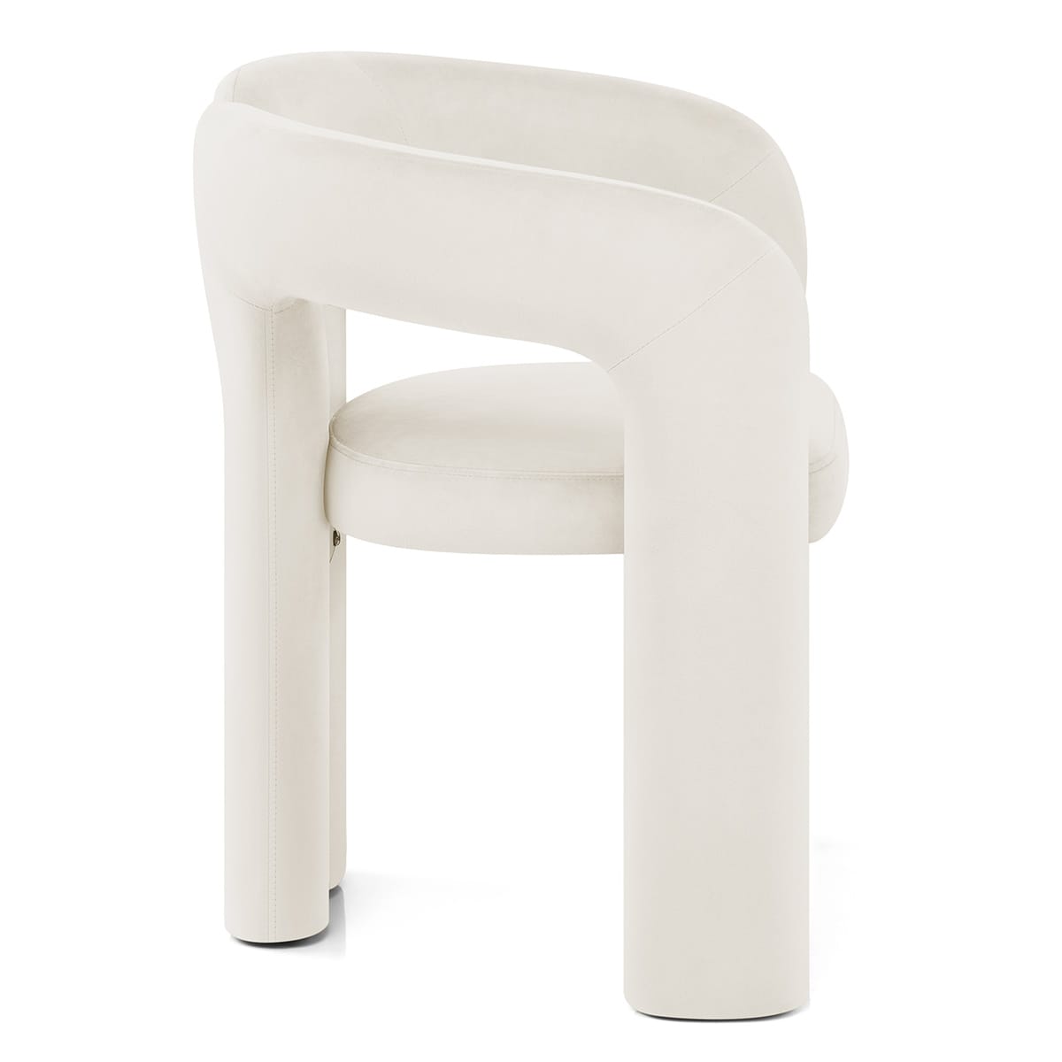 Sedia Velluto - Bubble Crema