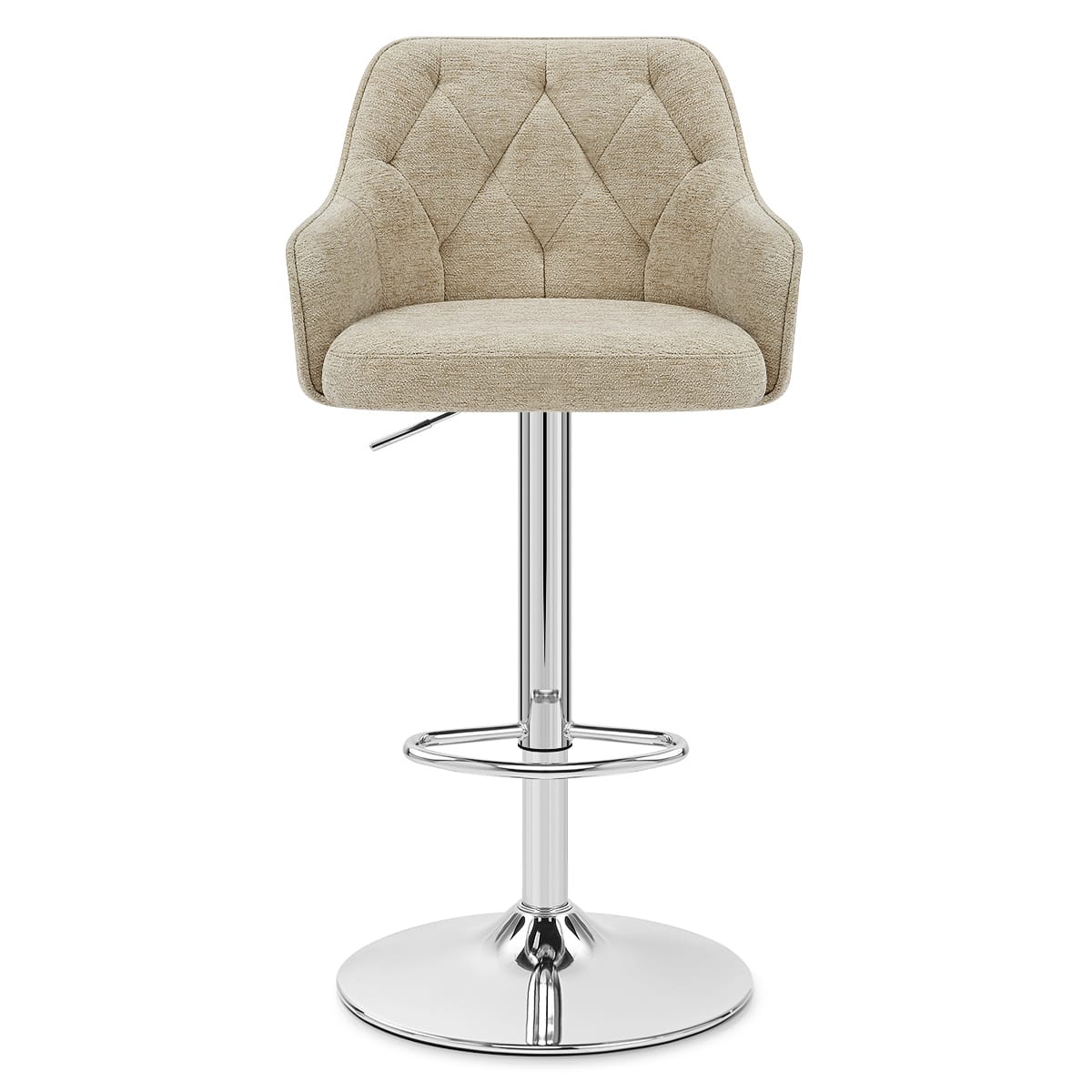 Sgabello Stoffa - Butler Crema