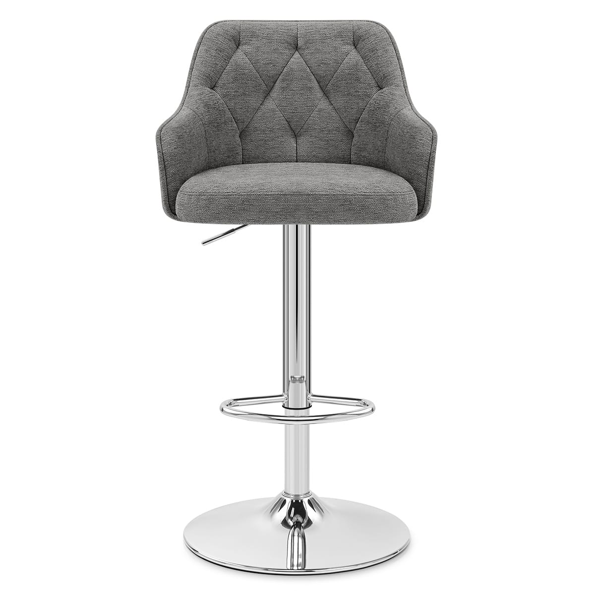 Barhocker Stoff - Butler Grau