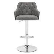 Barhocker Stoff - Butler Grau
