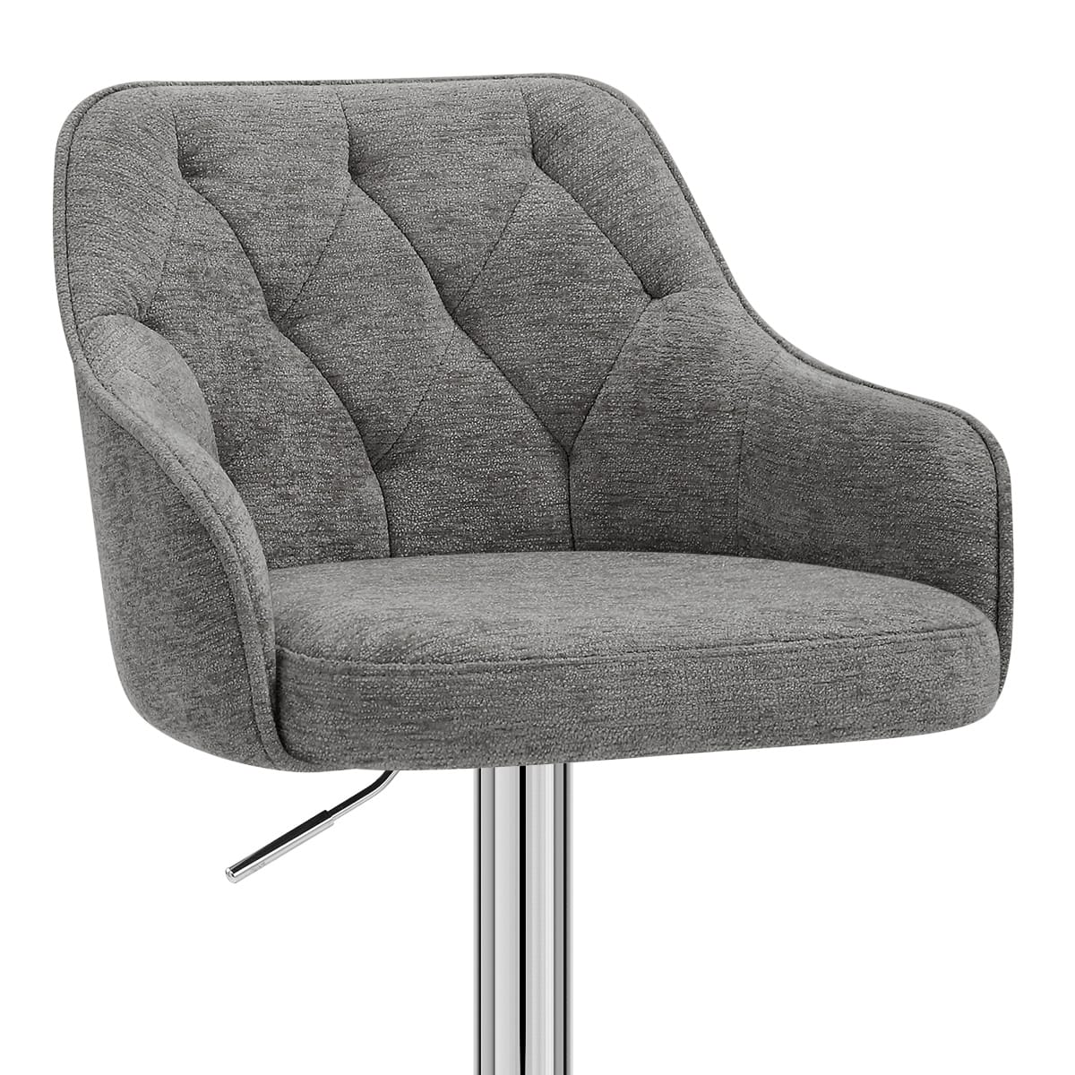 Barhocker Stoff - Butler Grau