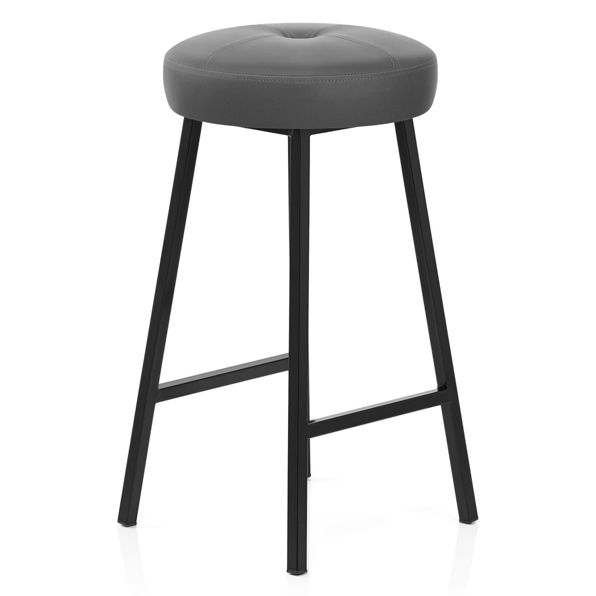 Sgabello Ecopelle - Buzz Grigio
