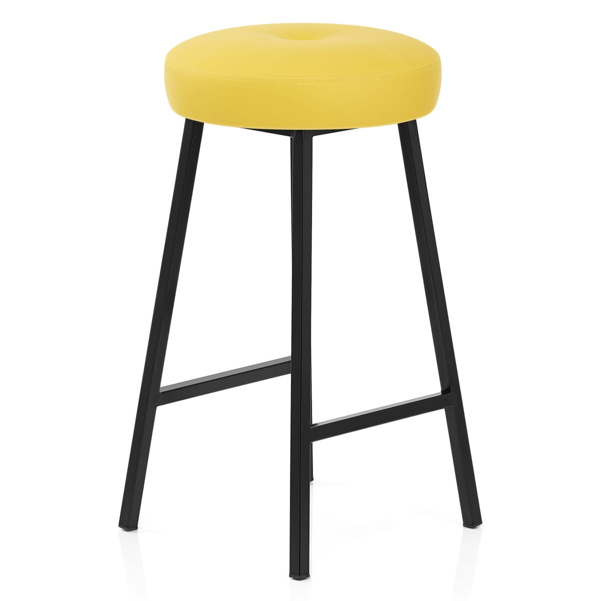 Sgabello Ecopelle - Buzz Giallo