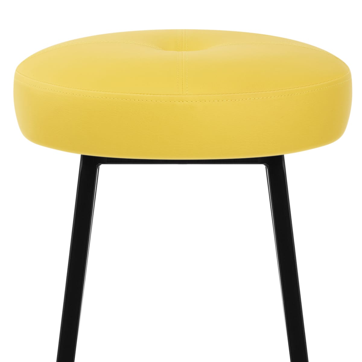 Sgabello Ecopelle - Buzz Giallo