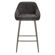 Sgabello Tessuto - Cairns Grigio scuro