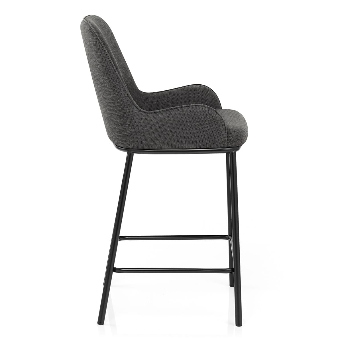 Sgabello Tessuto - Cameo Grigio scuro