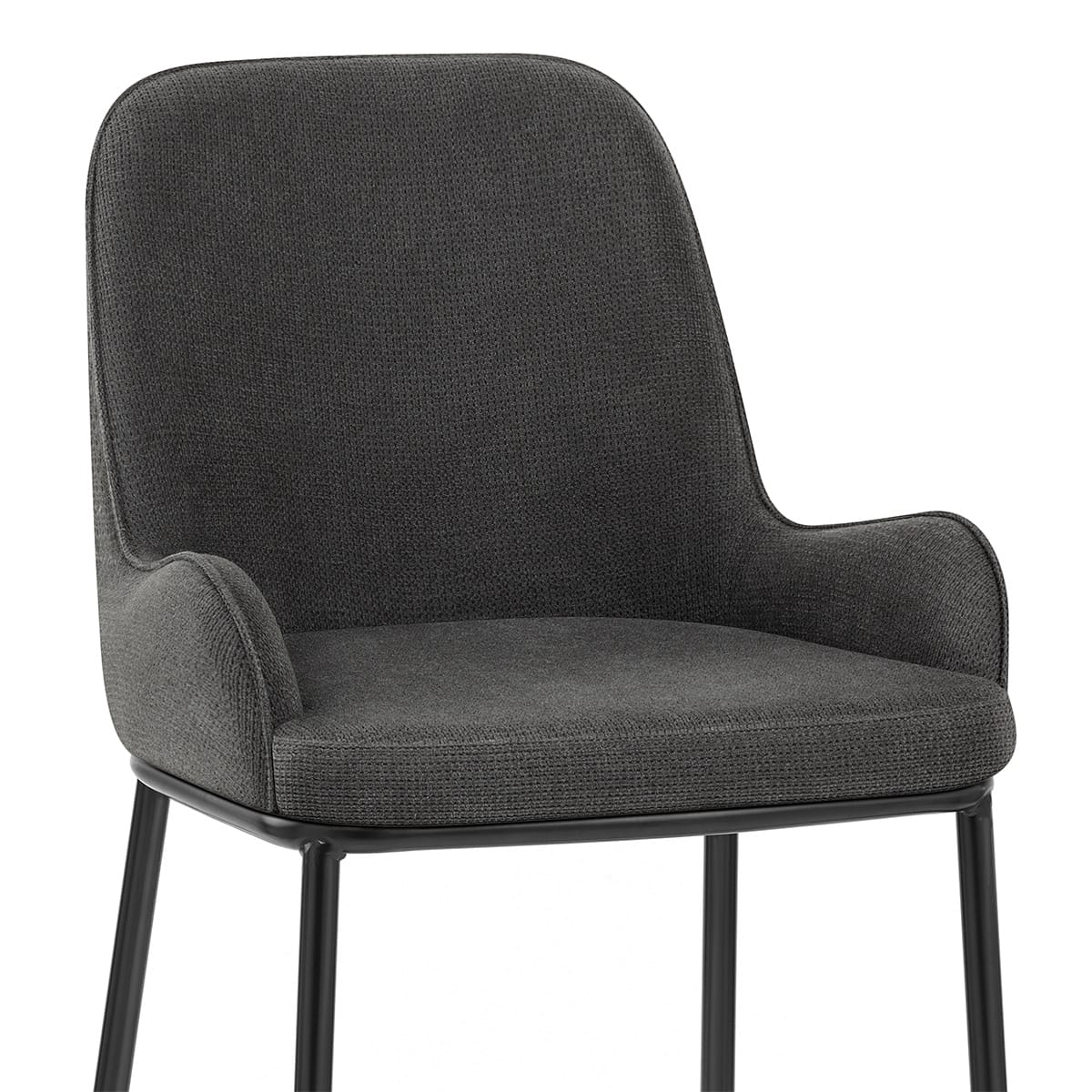 Sgabello Tessuto - Cameo Grigio scuro