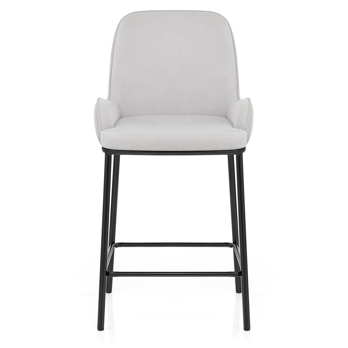 Barhocker Stoff - Cameo Grau