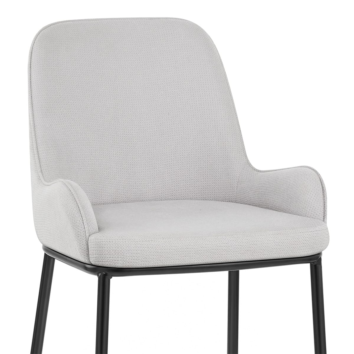 Barhocker Stoff - Cameo Grau