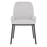 Sedia da Pranzo Stoffa - Cameo Grigio