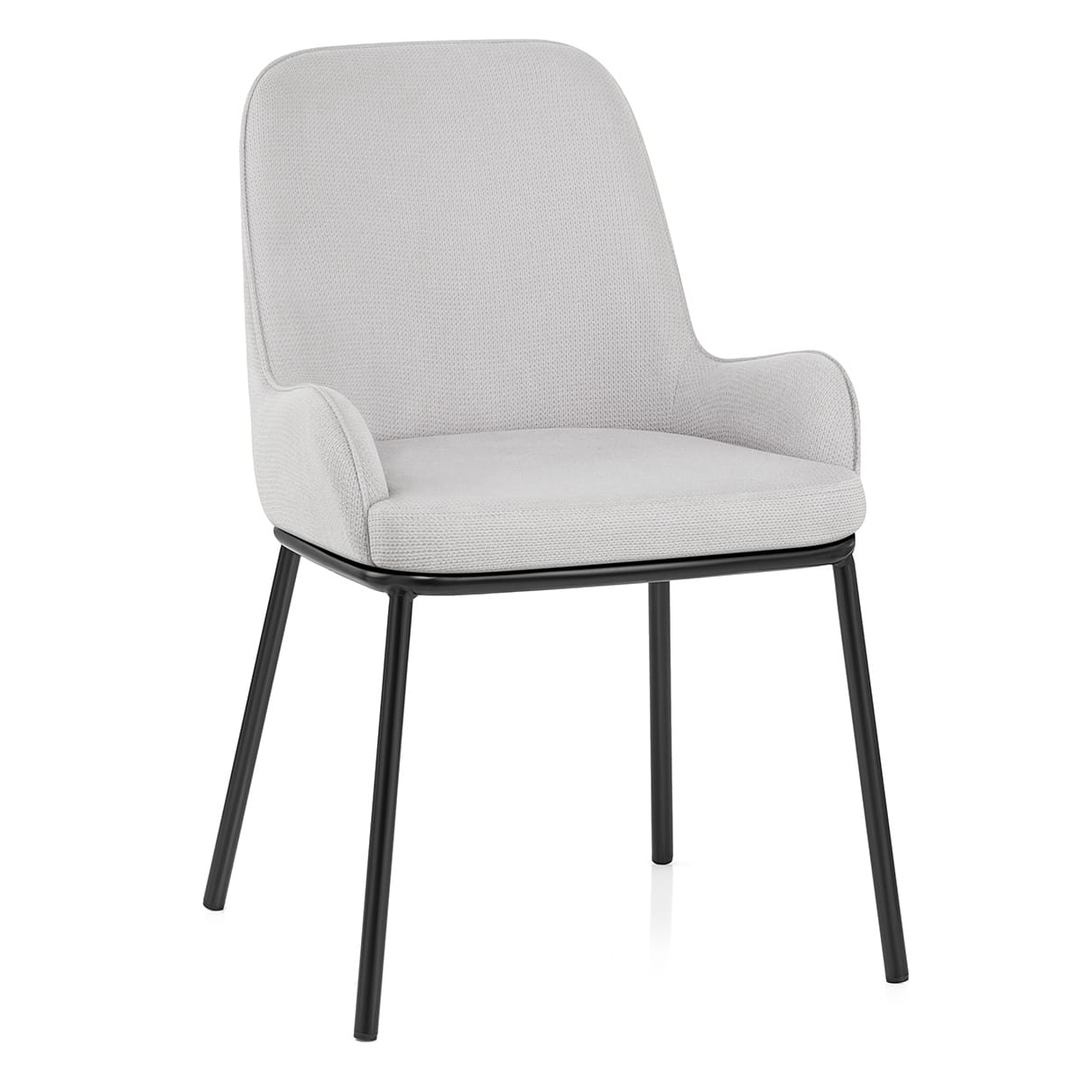 Sedia da Pranzo Stoffa - Cameo Grigio