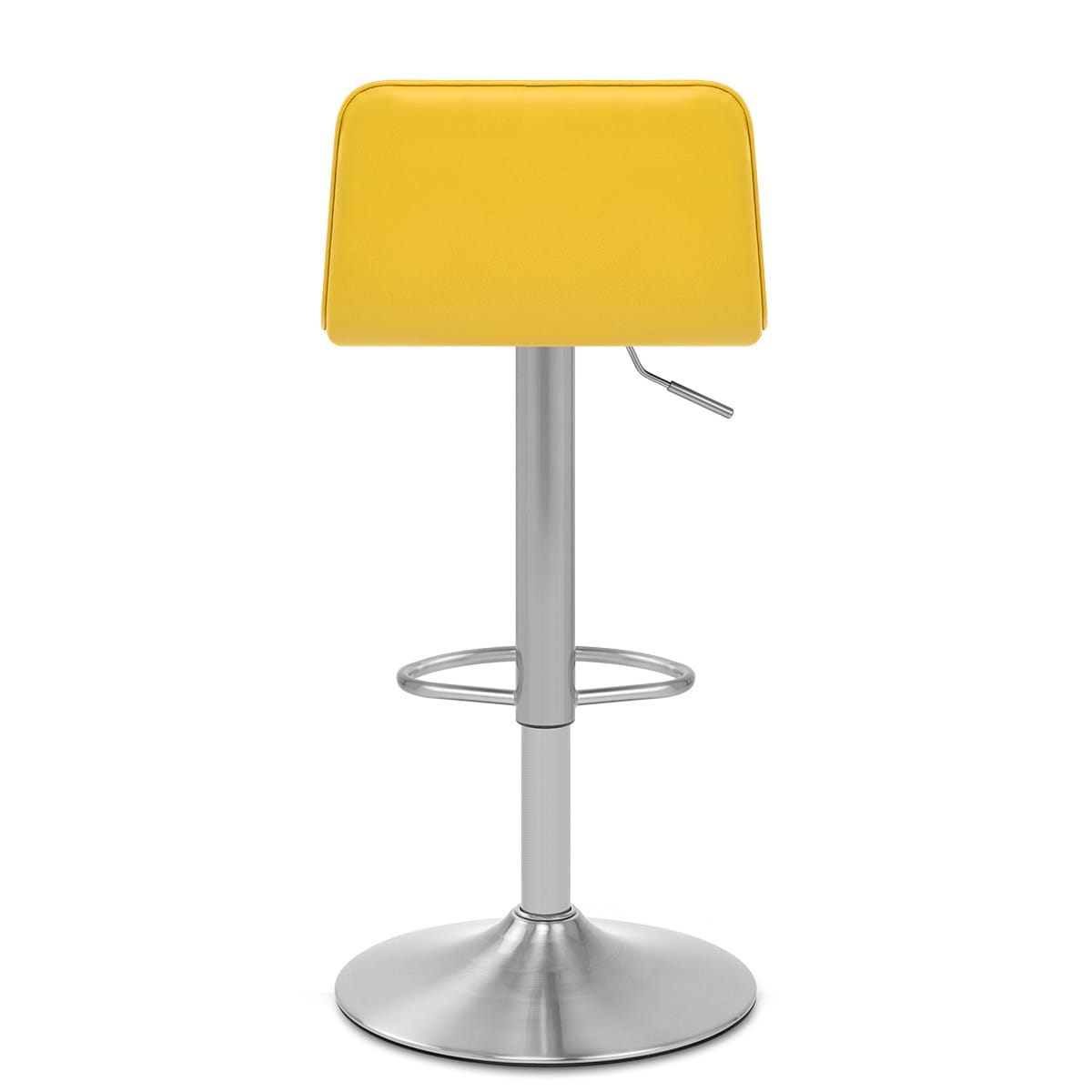 Sgabello Ecopelle Satinato - Cape Giallo