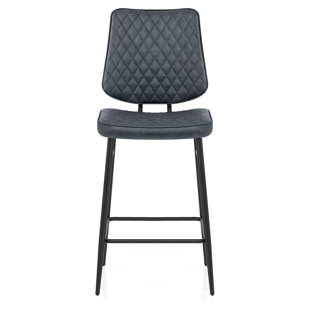 Sgabello Ecopelle - Caprice Blu