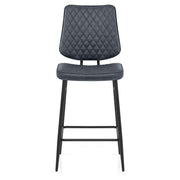 Sgabello Ecopelle - Caprice Blu