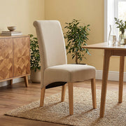 Stoff Stuhl - Carlo Beige