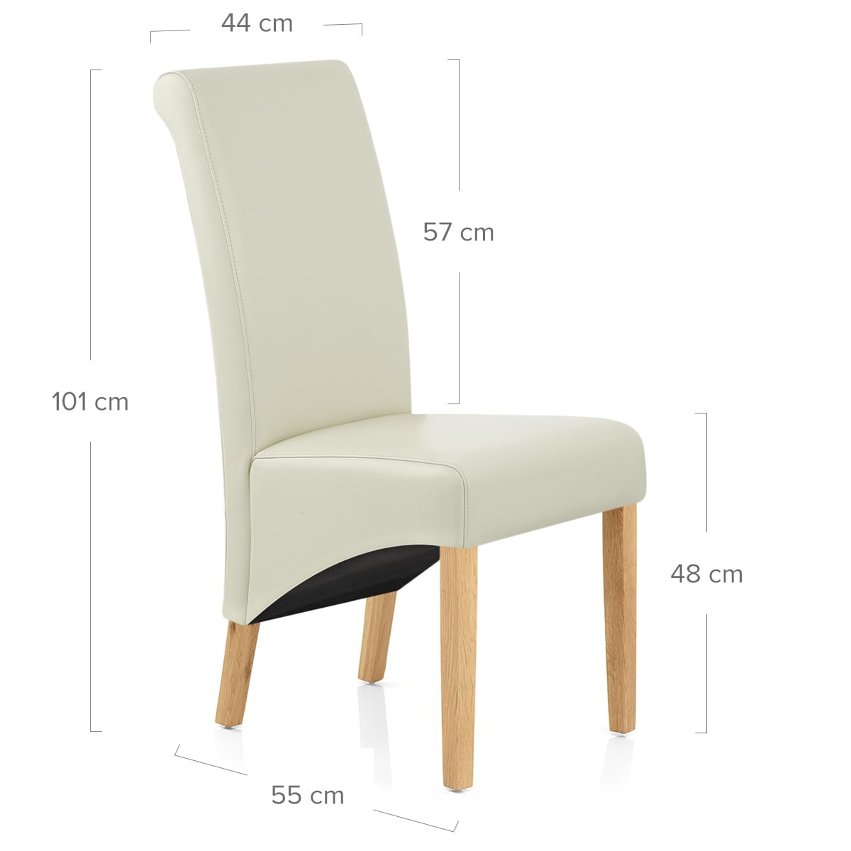 Holzstuhl Eiche - Carlo Beige