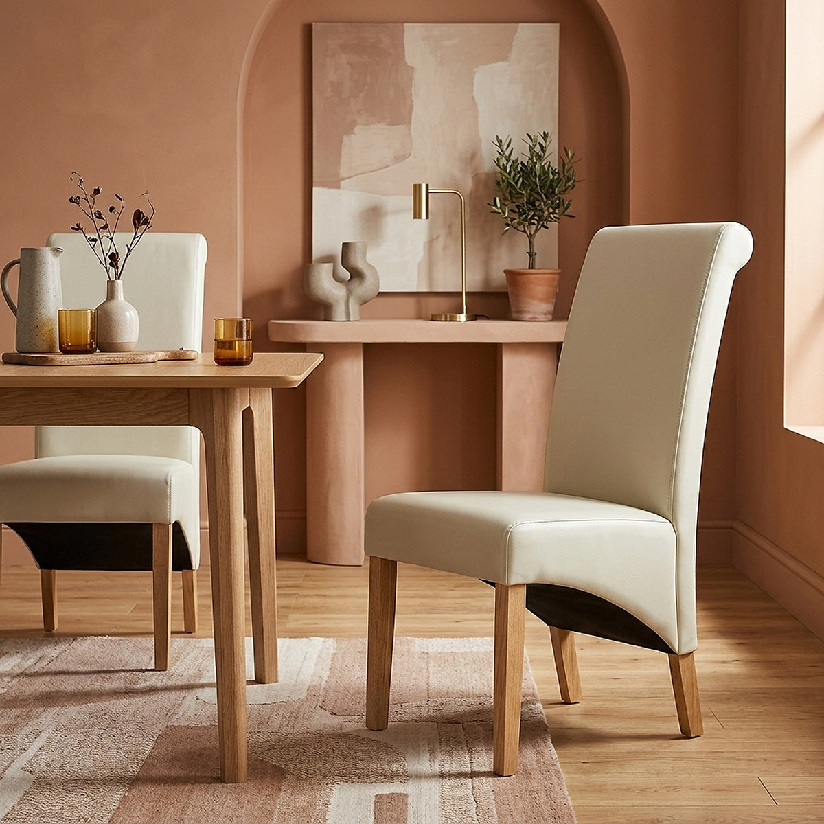 Holzstuhl Eiche - Carlo Beige