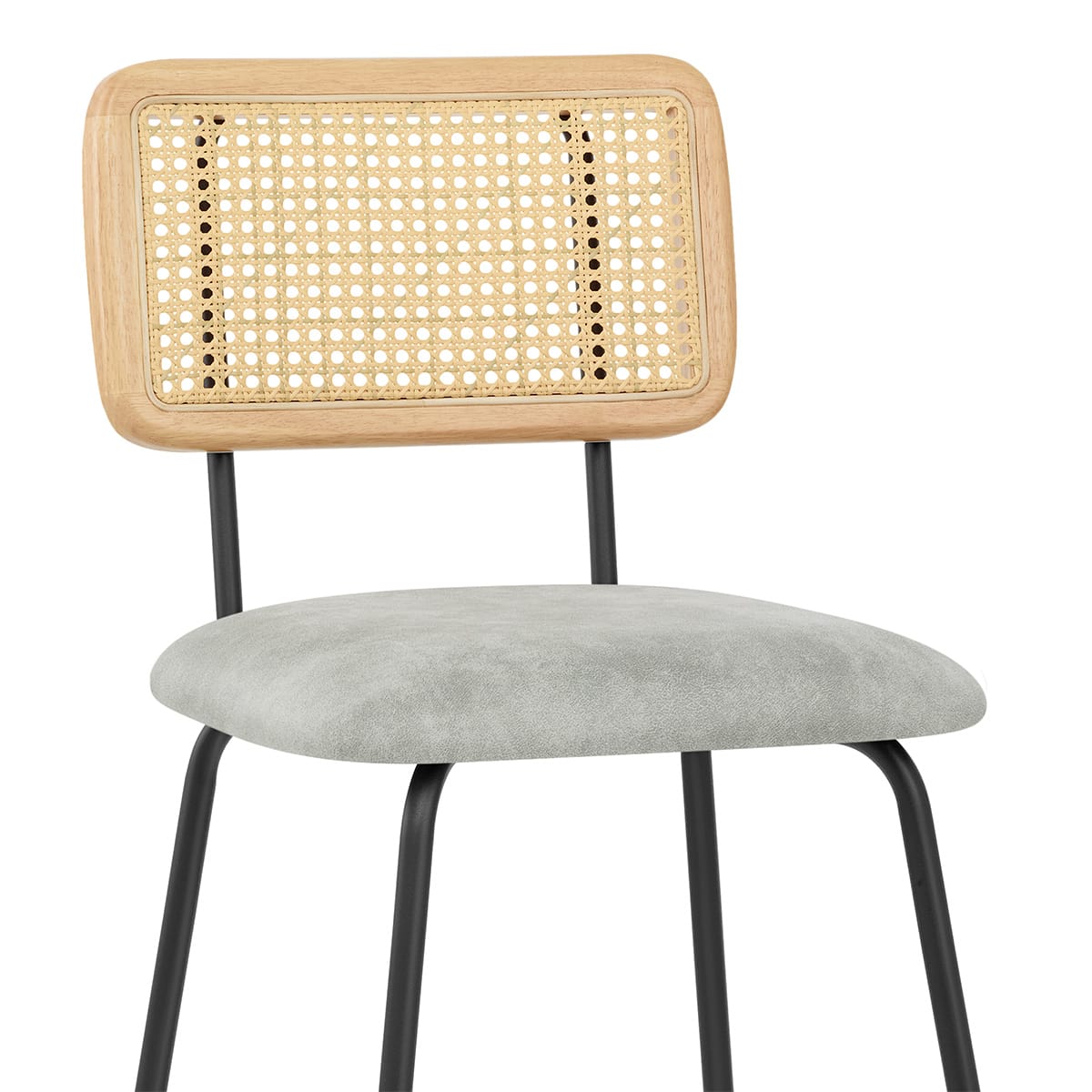 Barhocker Kunstleder - Cassis Grau