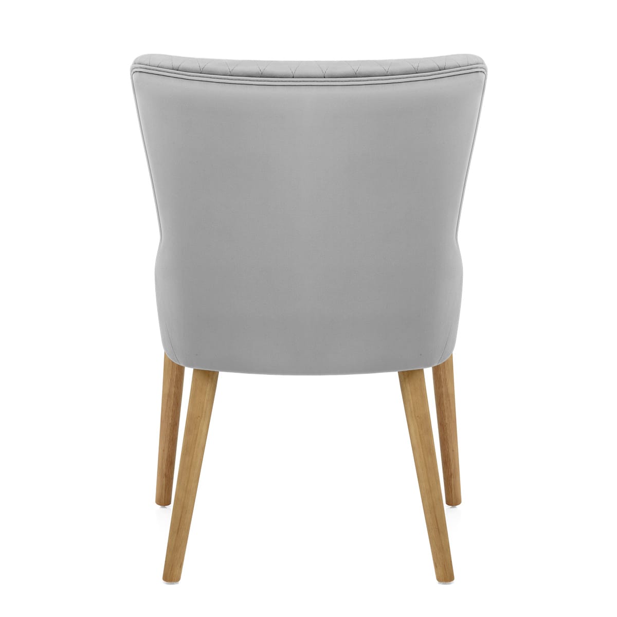 Sedia Velluto Quercia - City Grigio
