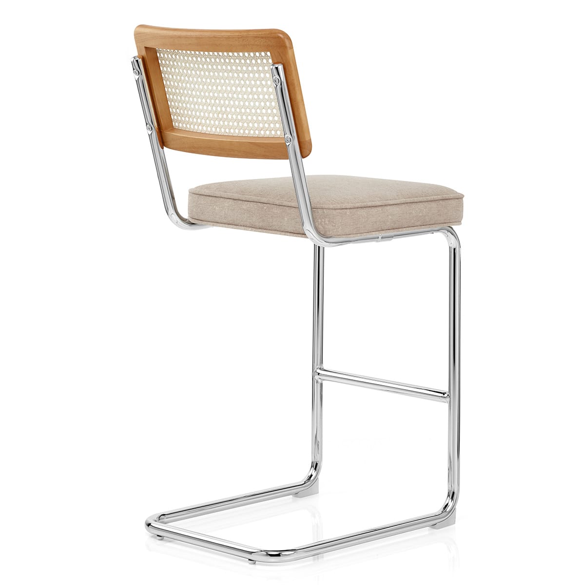 Stoffbarhocker - Clara Beige