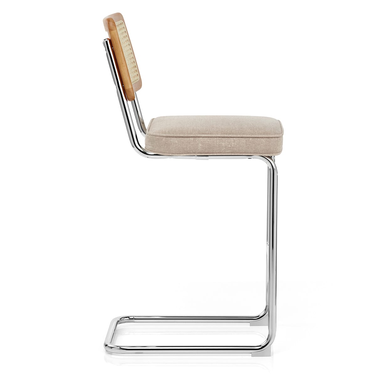 Stoffbarhocker - Clara Beige
