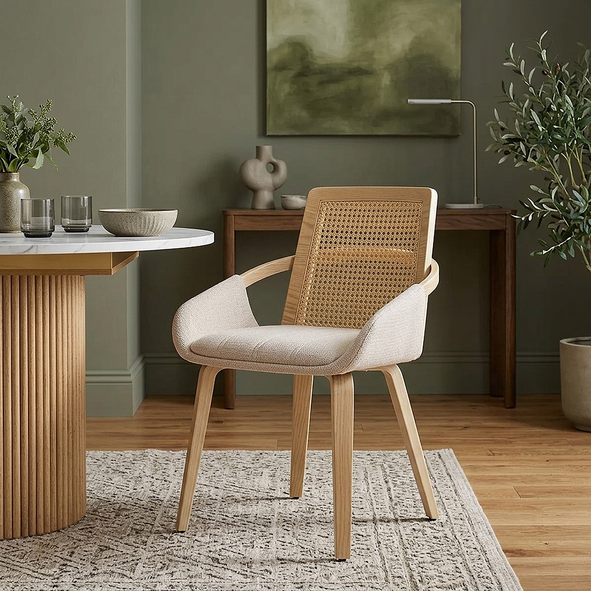 Esszimmerstuhl Holz - Cleveland Beige