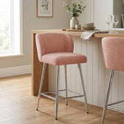 Barhocker Stoff - Coast Pink