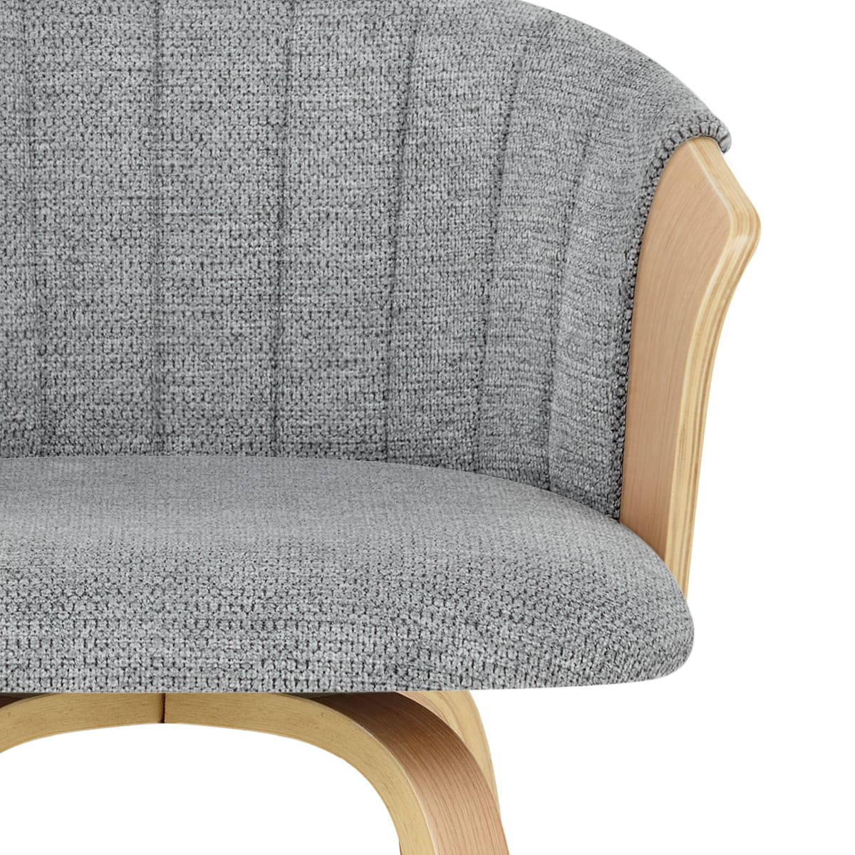 Sgabello Stoffa - Coral Grigio scuro