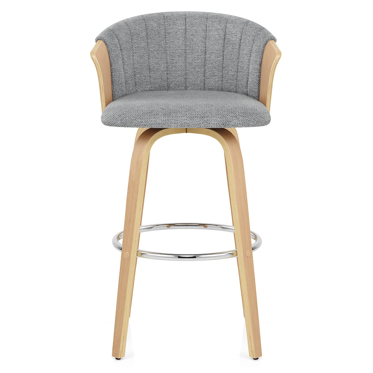 Sgabello Stoffa - Coral Grigio scuro