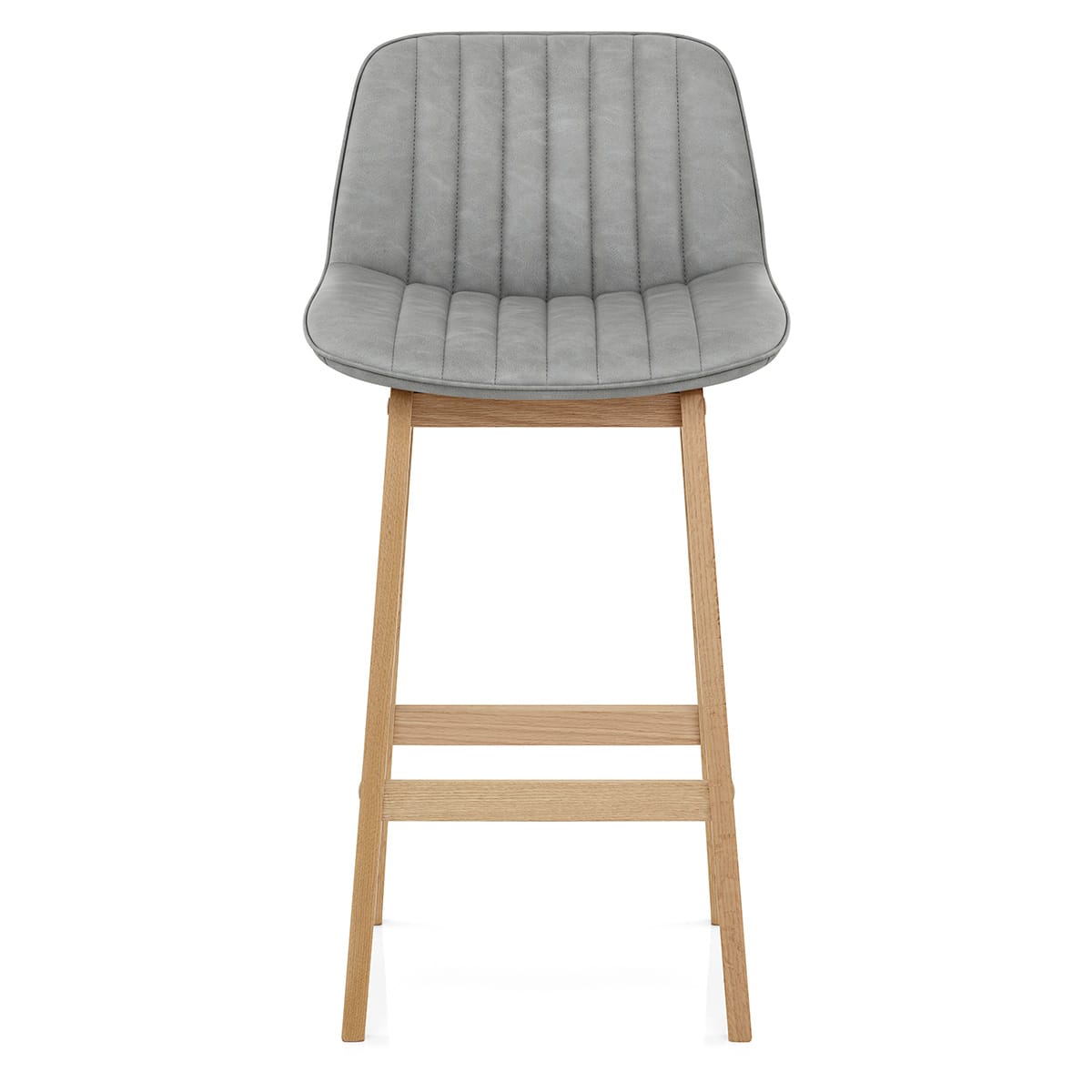 Kunstleder Barhocker - Cove Grau