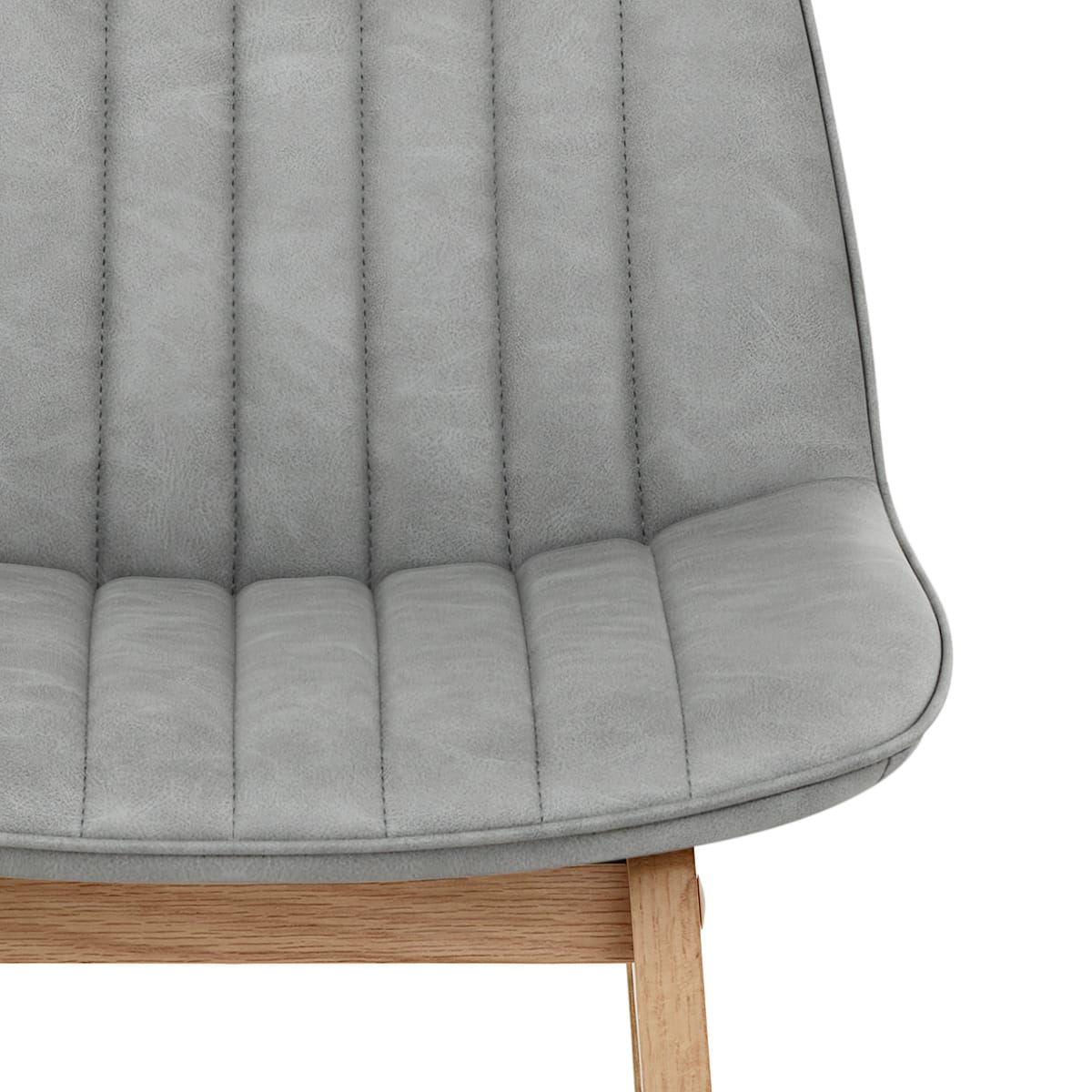 Kunstleder Barhocker - Cove Grau
