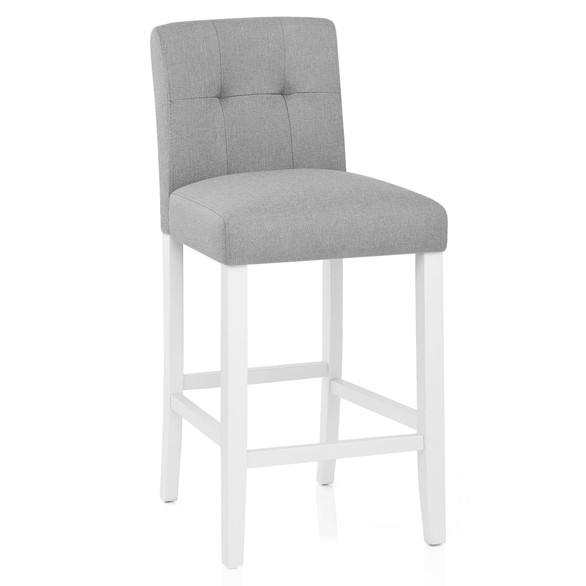 Stoff Barhocker - Crawford Grau