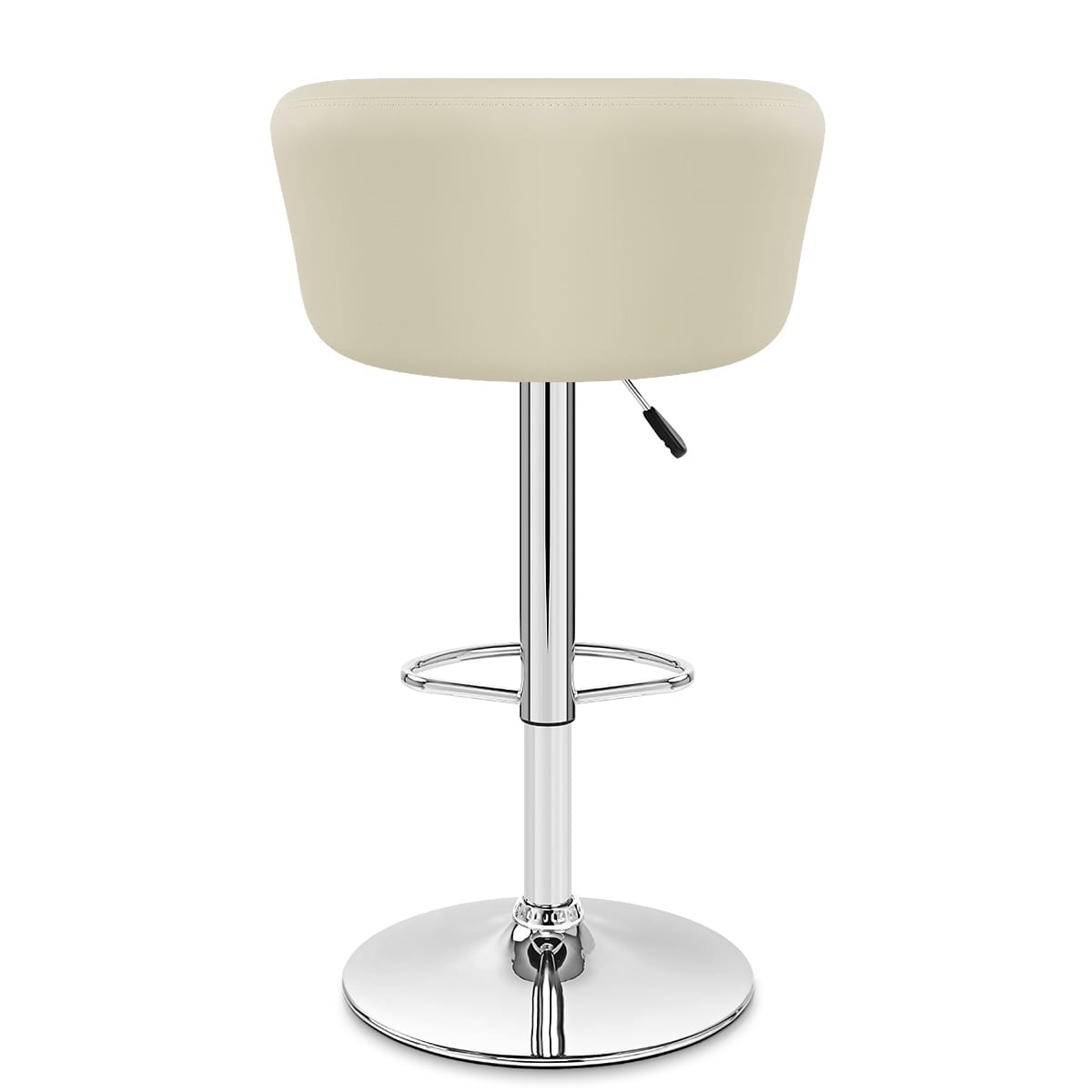 Kunstleder Barhocker Chrom - Eclipse Beige