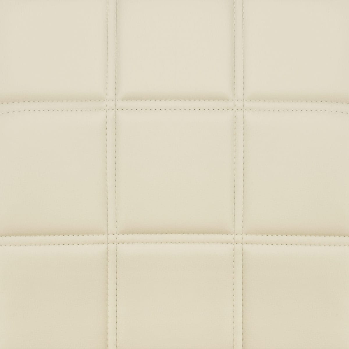 Kunstleder Barhocker Chrom - Criss Cross Beige
