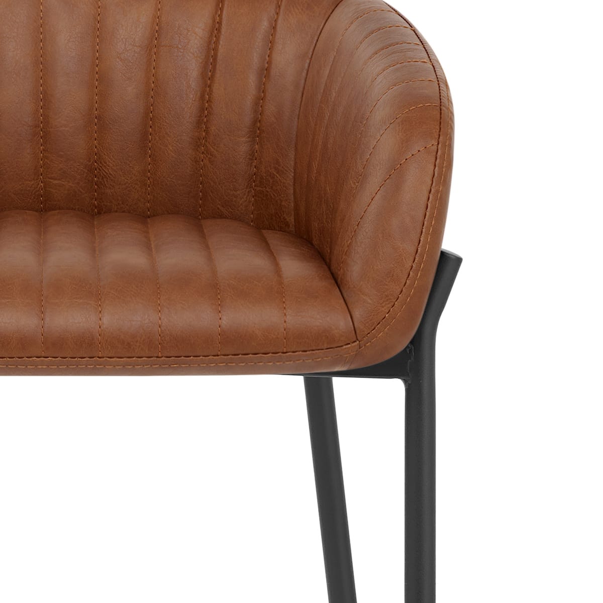 Sgabello Ecopelle - Cub Marrone